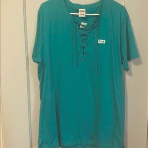 🔥 New Victorias Secret PINK short sleeve top